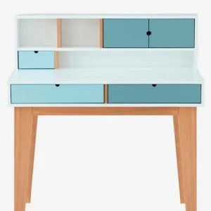 Bureau Enfant LIGNE OSLO Blanc/bleu/bois – Vertbaudet garantie de qualité 14