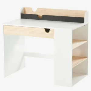 Bureau Enfant School Blanc – Bois – Vertbaudet excellents soldes 15