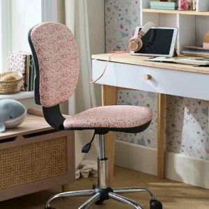 Chaise De Bureau à Roulettes Imprimé Fleuri – Vertbaudet outlet 18