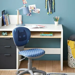 Chaise De Bureau à Roulettes Enfant Super-héros Bleu – Vertbaudet Livraison internationale 18