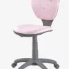 Chaise De Bureau Enfant à Roulettes Rose – Vertbaudet nouveau produit 20