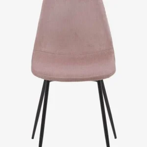 en ligne Chaise Enfant En Velours Côtelé Soft Rose – Vertbaudet 16