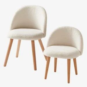 Chaise Fausse Fourrure Enfant Ivoire – Vertbaudet Meilleur Service 10