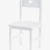 boutique pas cher Chaise Maternelle, Assise H. 30 Cm LIGNE SIRIUS Blanc – Vertbaudet 10