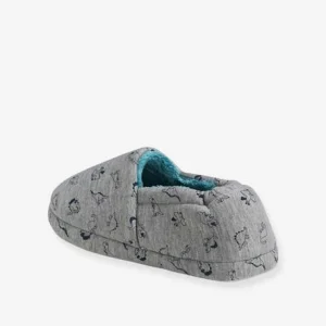 vente en ligne pas cher Chaussons Intérieur Peluche Garçon Dinosaures Gris – Vertbaudet 13