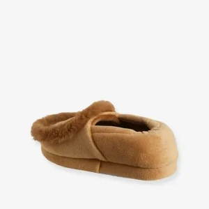 en france Chaussons Intérieur Velours Enfant Lion Cappuccino – Vertbaudet 14