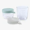 ﻿soldes Coffret De 2 Pots De Conservation En Verre BEABA Airy Green/ Light Mist – Beaba 20