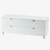 Boutique Commode 2 Tiroirs Sous Pente LIGNE SMILE Blanc – Vertbaudet 22