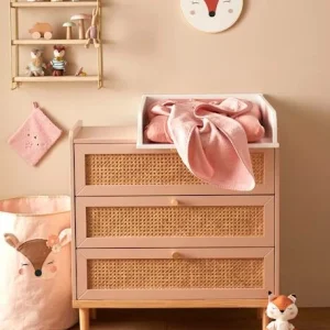 Commode En Cannage LIGNE POÉSIE Rose – Vertbaudet grande surprise 14