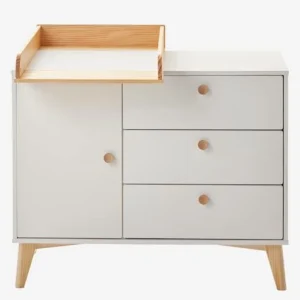 prix pas cher Commode SONGE Blanc/bois – Vertbaudet 14