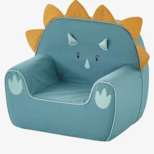 Fauteuil En Mousse Dino Triceratops Bleu – Vertbaudet Retour gratuit en magasin. 10