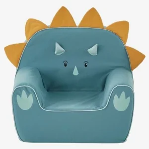 Fauteuil En Mousse Dino Triceratops Bleu – Vertbaudet Retour gratuit en magasin. 14