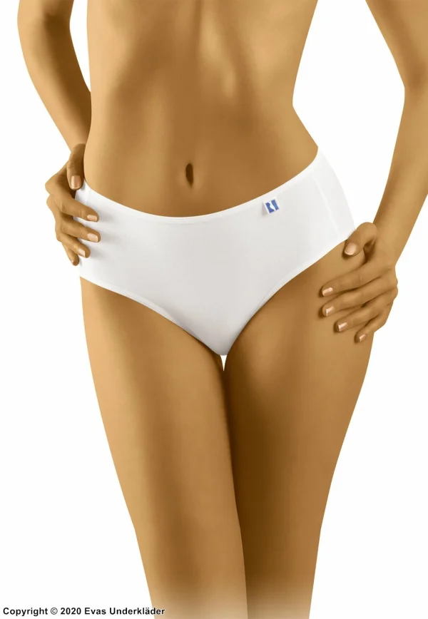 Midi Briefs, Soft Cotton, S To 3XL, 2-pack vente pas cher en ligne 8