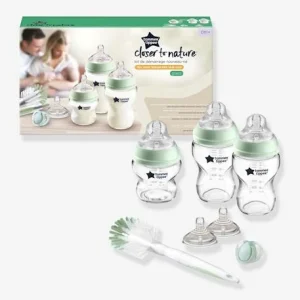 mode pas cher Kit De Naissance En Verre Closer To Nature TOMMEE TIPPEE Transparent – Tommee Tippee 13