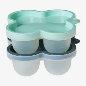 Authentic Original licence Les 2 Pots De Conservation En Silicone Vert/bleu – Vertbaudet 16