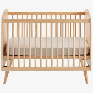 Livraison gratuite Lit Bébé LIGNE CONFETTI NATURE Marron – Vertbaudet 12