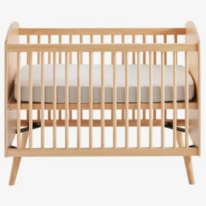 Livraison gratuite Lit Bébé LIGNE CONFETTI NATURE Marron – Vertbaudet 14