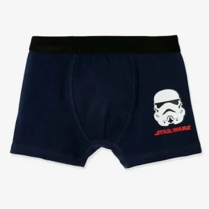 vente en ligne Lot De 2 Boxers Garçon Star Wars® Bleu Animé / Gris Aop – Star Wars 9