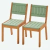 marque moins cher Lot De 2 Chaises Outdoor Maternelle Summer Kaki – Vertbaudet 17