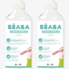 Lot De 2 Flacons De Liquide Vaisselle (500 Ml) BEABA Blanc – Beaba soldes luxe 11