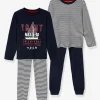 Lot De 2 Pyjamas Bateau BASICS Lot Encre – Vertbaudet Retour gratuit en magasin. 20