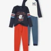 à prix imbattables Lot De 2 Pyjamas “football Américain” Garçon Lot Bleu Et Rouge – Vertbaudet 19