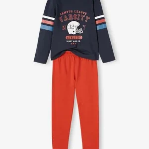 à prix imbattables Lot De 2 Pyjamas “football Américain” Garçon Lot Bleu Et Rouge – Vertbaudet 12