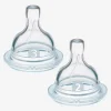 Lot De 2 Tétines Philips AVENT ANTI COLIC Pour Biberon à Col Large Blanc – Philips Avent magasin pour 22