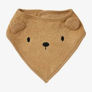 Paris Lot De 3 Bavoirs Bandanas En éponge Et Gaze De Coton Caramel – Vertbaudet 14