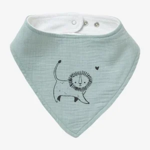 beauté Lot De 3 Bavoirs Bandanas En Gaze De Coton Lot Vert Panda – Vertbaudet 10