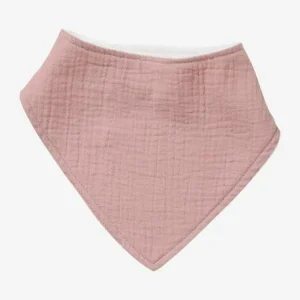 Lot De 3 Bavoirs Bandanas En Gaze De Coton / éponge Rose Grenier – Vertbaudet Nouvelle tendance 14