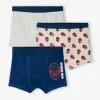 Neuve avec étiquette Lot De 3 Boxers Marvel® Spiderman Bleu Marine, Gris Chiné – Spiderman 20