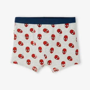 Neuve avec étiquette Lot De 3 Boxers Marvel® Spiderman Bleu Marine, Gris Chiné – Spiderman 12