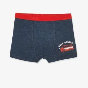 Lot De 3 Boxers “pompier” Garçon Ivoire Rayé – Vertbaudet marque pas cher 10