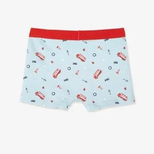 Lot De 3 Boxers “pompier” Garçon Ivoire Rayé – Vertbaudet marque pas cher 16