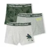 Lot De 3 Boxers Stretch “crocodiles” Garçon Lot Kaki Et Gris – Vertbaudet REMISE allant jusqu. 20