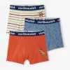 Lot De 3 Boxers Stretch “dinosaures” Garçon Lot Orange Et Bleu – Vertbaudet Protections acheteurs 17