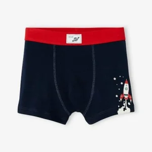 Lot De 3 Boxers Stretch “espace” Garçon Marine – Vertbaudet fashioniable 10