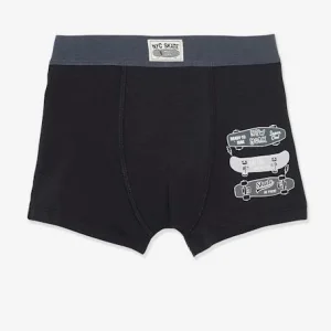 Lot De 3 Boxers Stretch Garçon Skate Lot Noir – Vertbaudet pas cher en ligne 10