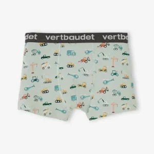 Lot De 3 Boxers Stretch “tractopelle” Garçon Vert Sauge – Vertbaudet grossiste en ligne 10