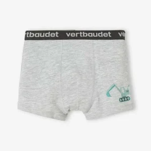 Lot De 3 Boxers Stretch “tractopelle” Garçon Vert Sauge – Vertbaudet grossiste en ligne 12