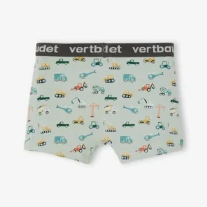 Lot De 3 Boxers Stretch “tractopelle” Garçon Vert Sauge – Vertbaudet grossiste en ligne 16