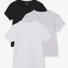 Les achats en ligne Lot De 3 T-shirts Garçon Manches Courtes BASICS Lot Blanc – Vertbaudet 20