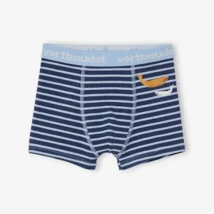 Lot De 5 Boxers Stretch Garçon Baleines Lot Bleu – Vertbaudet exclusivement disponibles 18