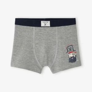 Lot De 5 Boxers Stretch “pirates” Garçon Lot Marine Et Rouge – Vertbaudet des prix incroyables 14