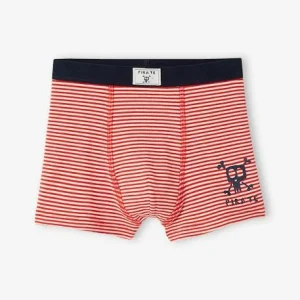 Lot De 5 Boxers Stretch “pirates” Garçon Lot Marine Et Rouge – Vertbaudet des prix incroyables 16