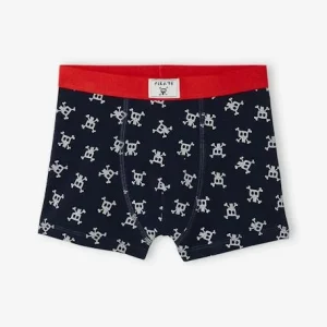 Lot De 5 Boxers Stretch “pirates” Garçon Lot Marine Et Rouge – Vertbaudet des prix incroyables 18