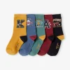 vente à bas prix Lot De 5 Paires De Chaussettes Baseball Garçon Lot Curcuma – Vertbaudet 8