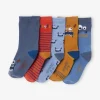 site pas cher Lot De 5 Paires De Chaussettes Monstres Lot Bleu – Vertbaudet 10