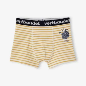 Lot De 7 Boxers Stretch Garçon Semainier Monstres Lot Ivoire Rayé – Vertbaudet acheter 12